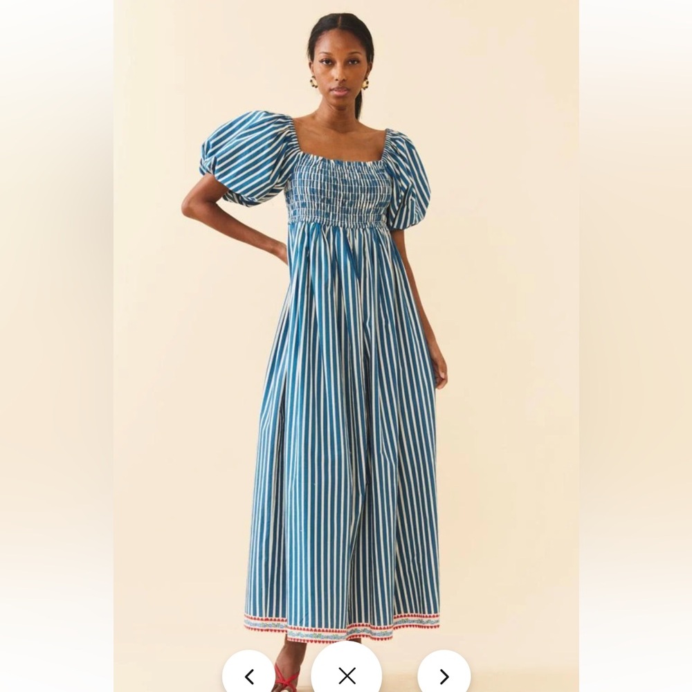 EDDY smocked Aurora dress - NWT